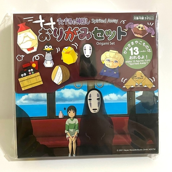 Ghibli Other - Spirited Away Origami Set No-Face